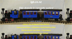 Desktop Screenshot of lgb.nzcan.com